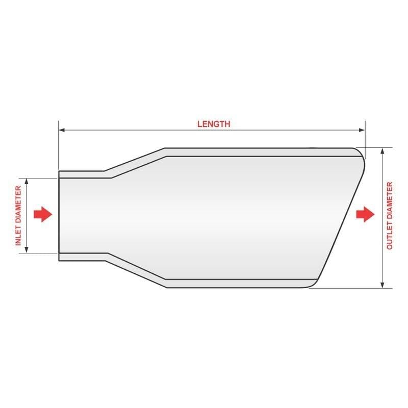 DYNOMAX داينومكس 36474 فوهة أنبوب العادم لفورد F-150 - Image 2
